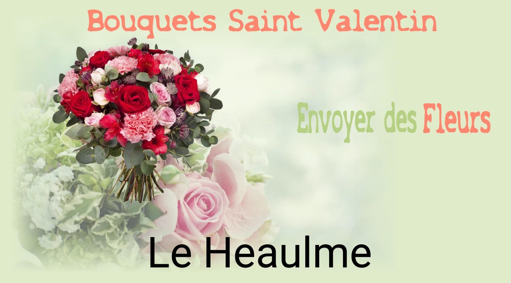 Roses de Saint-Valentin livrées à Le Heaulme